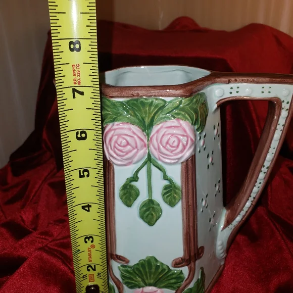 Vintage Majolica Citrus Pitcher